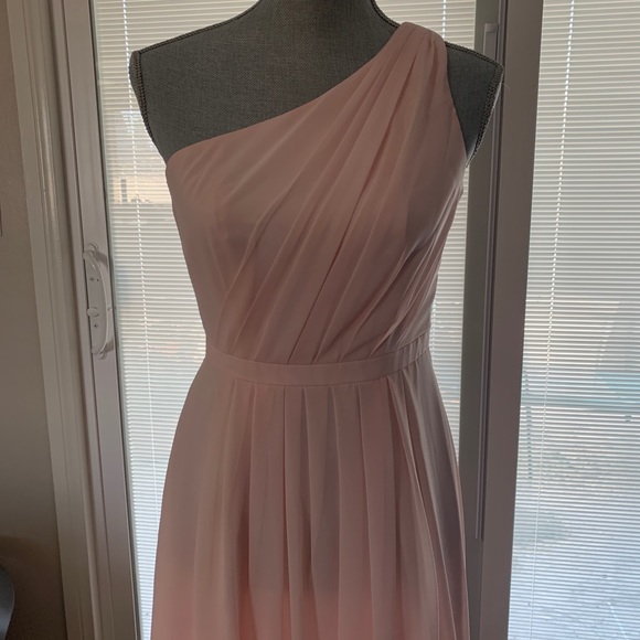Weddington Way Blush Bridesmaid Dress - Picture 2 of 5
